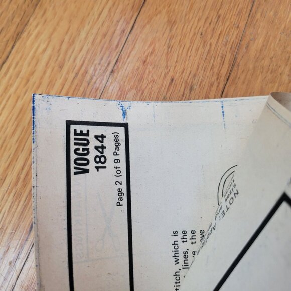 Little Vogue Toddlers Transfer Togs Sewing Pattern 1844 Size 4 Vintage Set - Picture 12 of 12